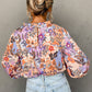 Multi Colour Floral Blouse