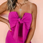 Bowknot Strapless Jumpsuit