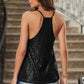 Black Sequin Tank