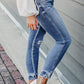 Blue Distressed Jeans