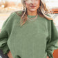 Green Oversized Sweater