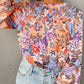 Multi Colour Floral Blouse