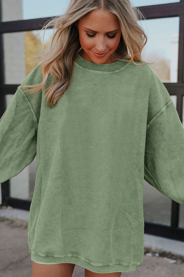 Green Oversized Sweater