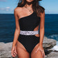 Black Cut Out One Piece