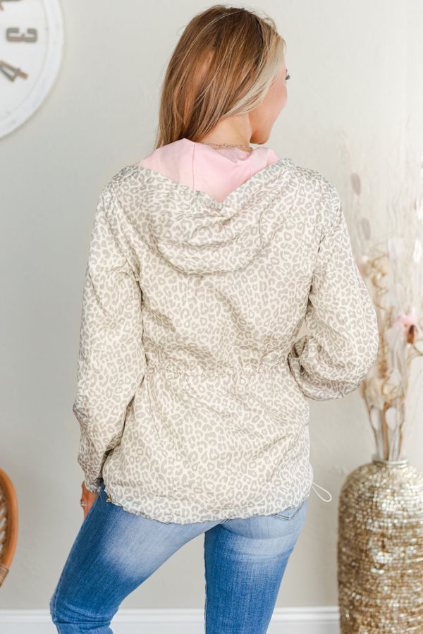 Leopard Hooded Jacket