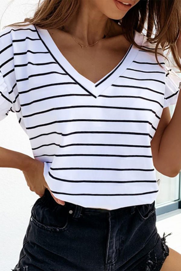 White Stripe T-Shirt