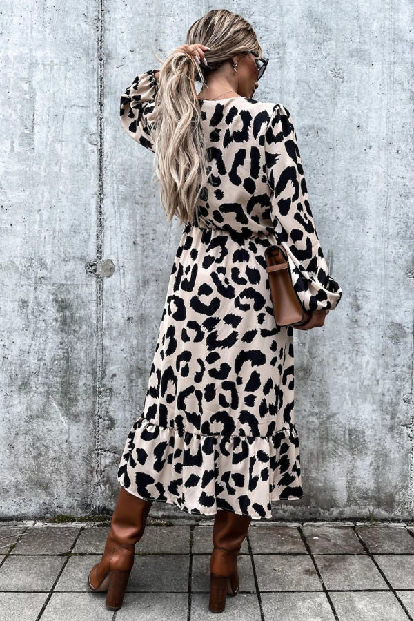 Leopard Midi Dress