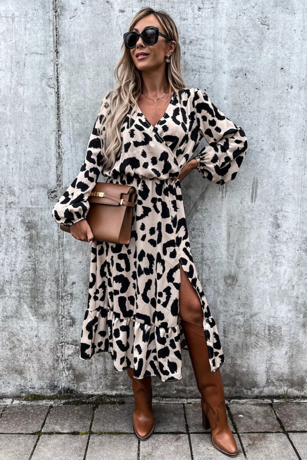 Leopard Midi Dress